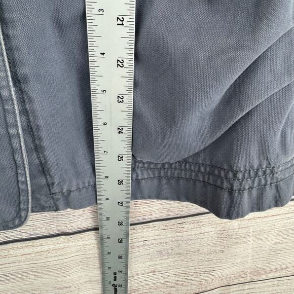 Vintage PATAGONIA Broken Twill Jacket Women's Size Medium Slate Blue/Gray - Picture 12 of 13